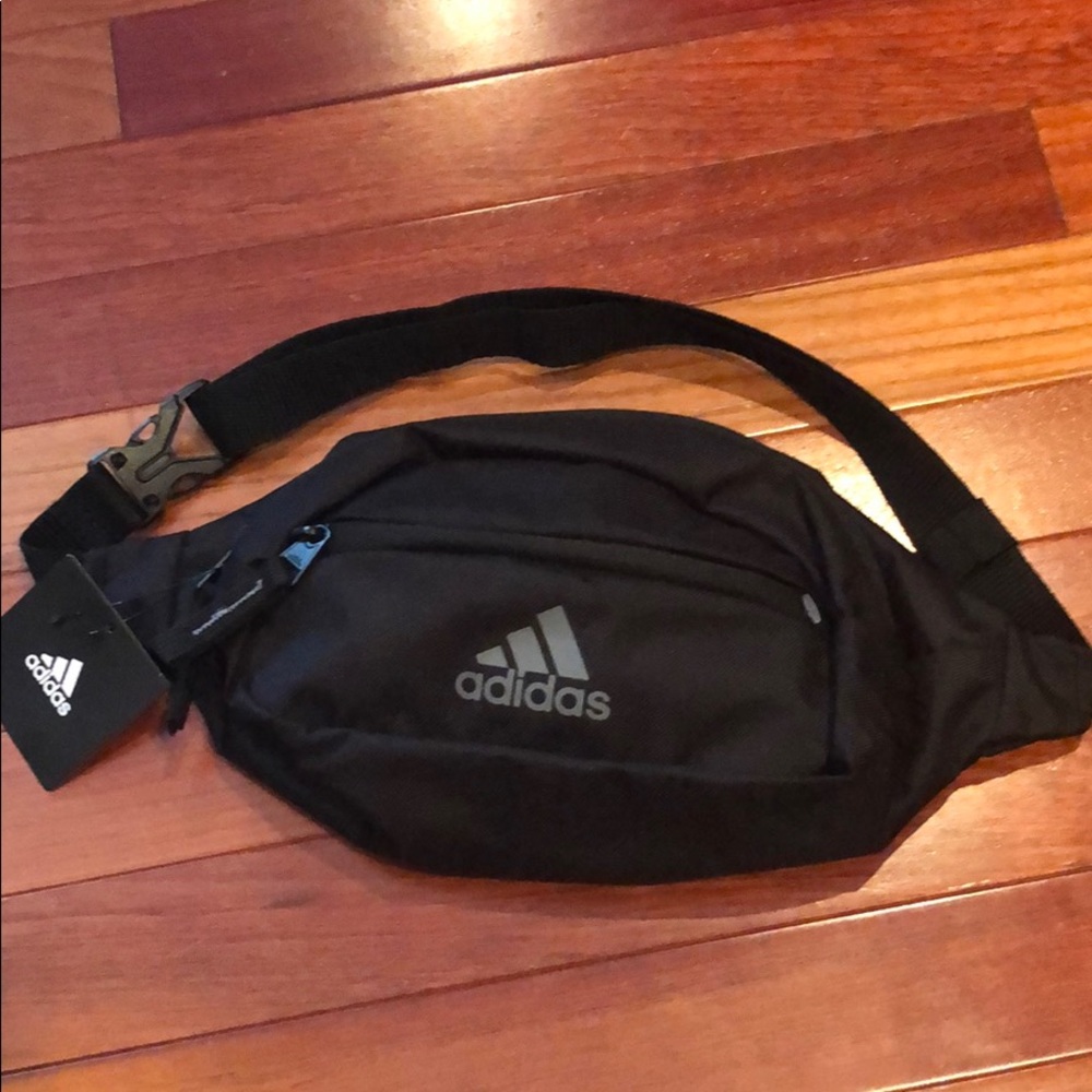NWT ADIDAS Rand II Waist pack black/gray UNISEX